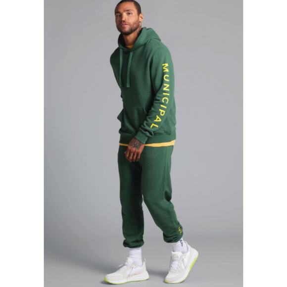 Green Sweatpants for Men - Picture 8 of 9